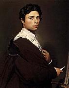 Jean-Auguste-Dominique Ingres Self-Portrait oil painting artist